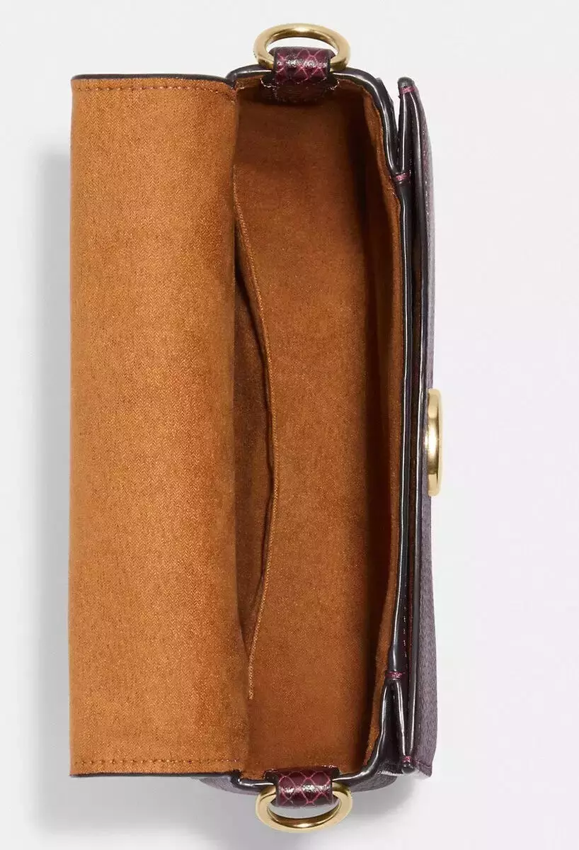 CE566 Morgan Saddle Bag Black Cherry Multi