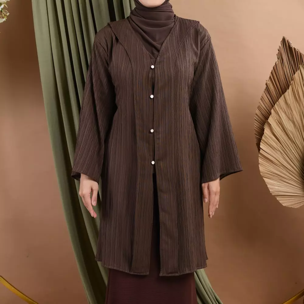 Mahira Tunic - Mahogany M19420 R77S3