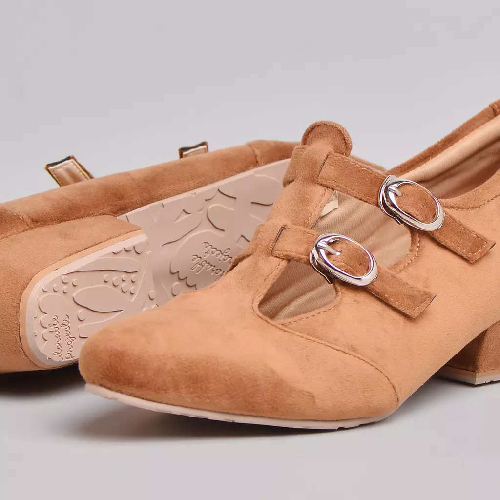 Adorable Projects - Adinda Heels Brown - Sepatu Wanita