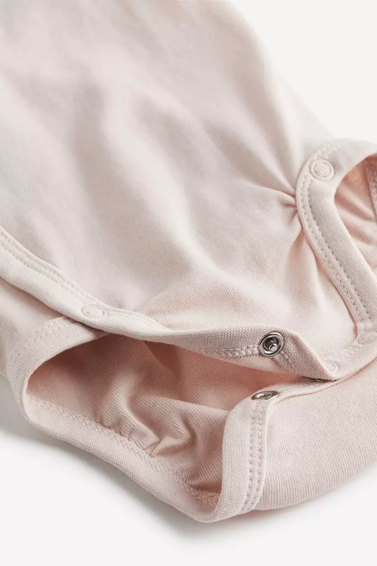 5-pack wrapover bodysuits