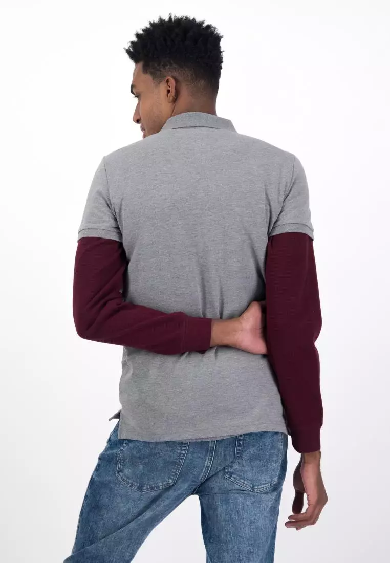 American eagle clearance long sleeve polo