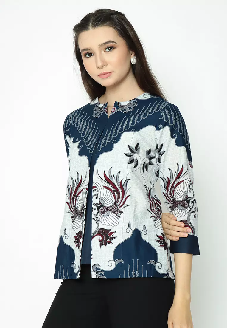 Hadinata Batik Wanita Blouse Marion Mathew