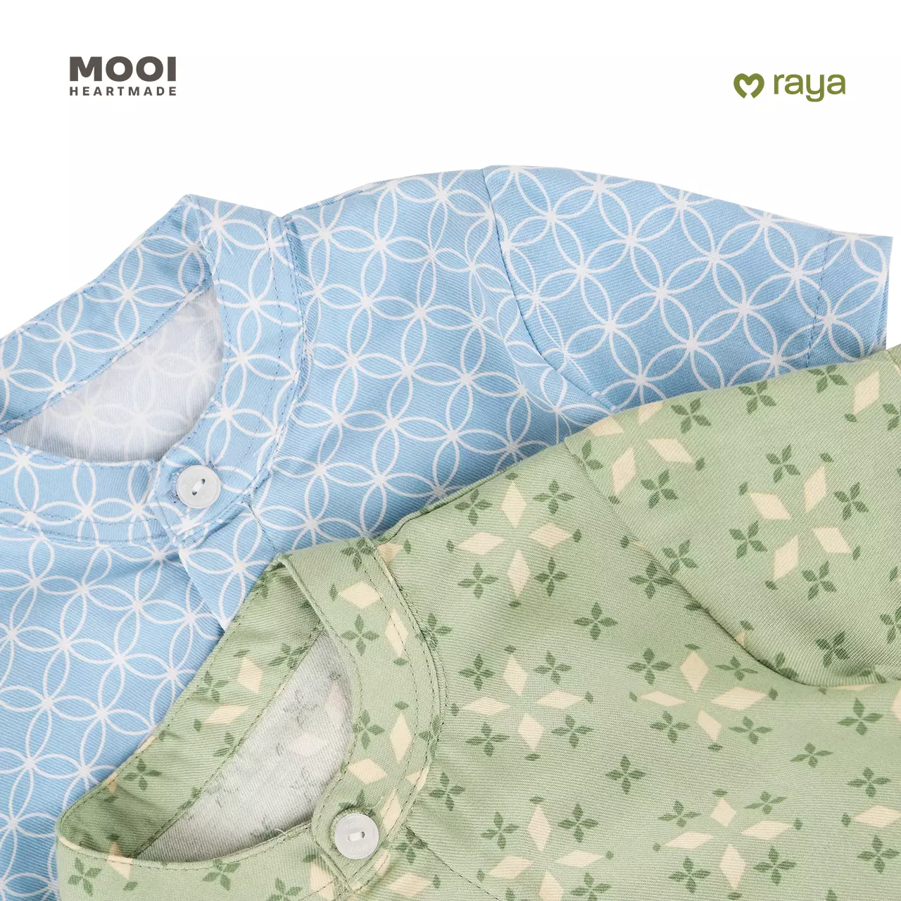 Mooi Zayyan Koko Set Setelan Koko Anak Raya Collection - Classic Blue