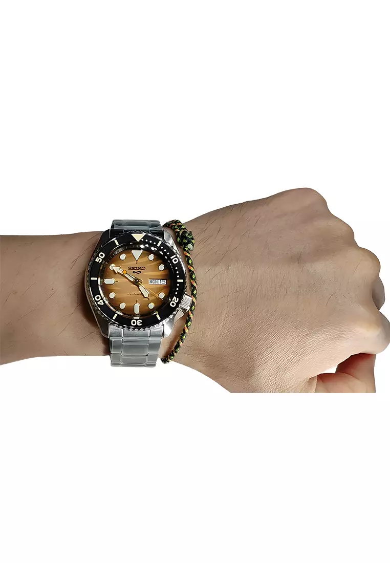 Seiko 5 Sports Harimau Sumatera SRPL45K1 - Jam Tangan Analog Pria - Indonesian Exclusive Model Limited Edition of 1000pcs