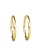Her Jewellery gold Chic Earrings (Yellow Gold) - Made with premium grade crystals from Austria A4773ACFB30FD8GS_4