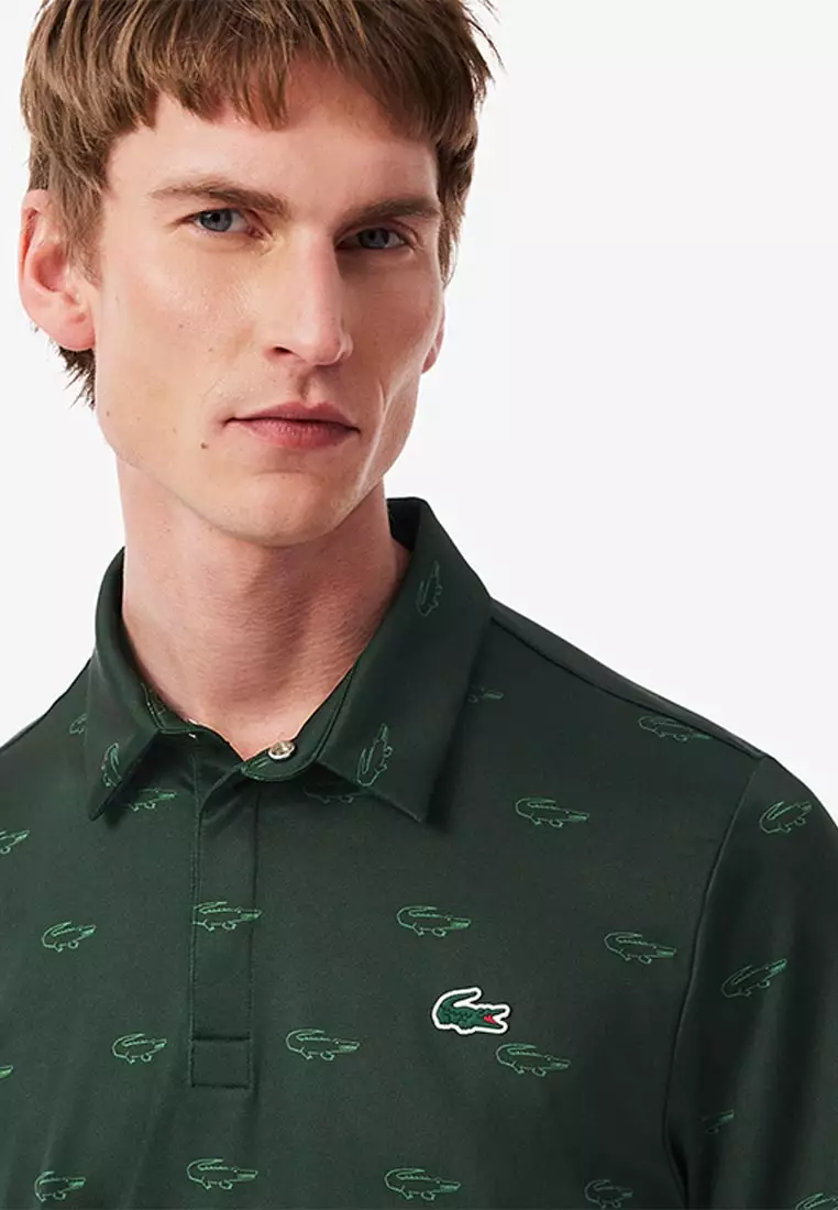 Golf Printed Recycled Polyester Polo Shirt