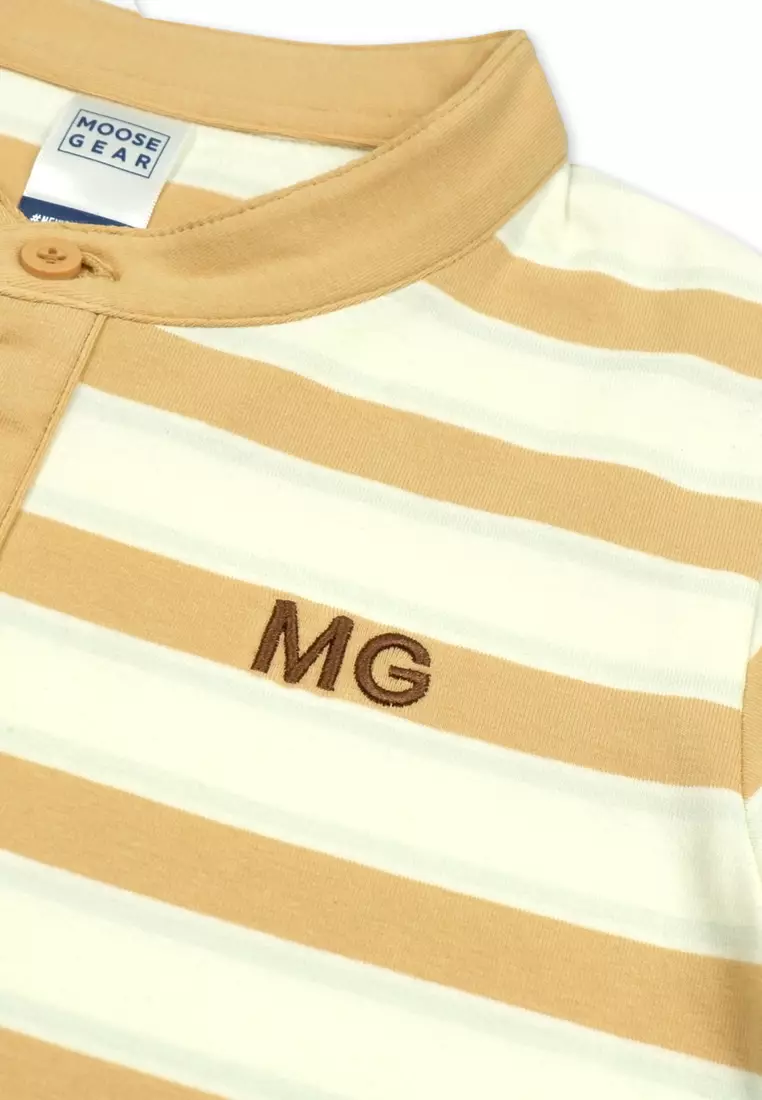 Boys Polo Shirt With Chinese Collar