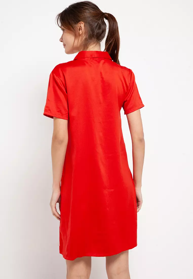 Dress Daster Satin Sleepwear