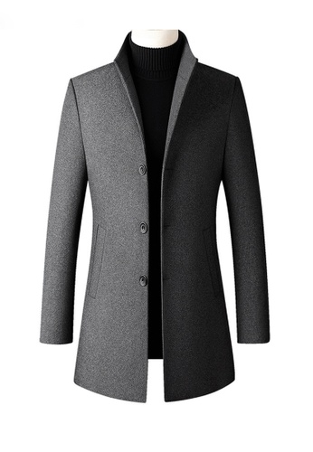 Twenty Eight Shoes grey VANSA Woolen Business Suit Jacket  VCM-C2011 F268BAA9A269BFGS_1