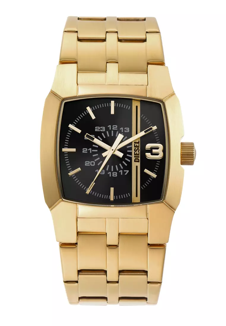 Watch diesel gold new arrivals