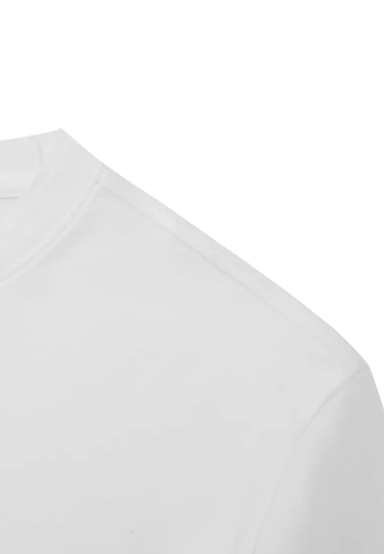 G2000 Mercerized Cotton Jersey High Crew Neck Regular Fit Tee