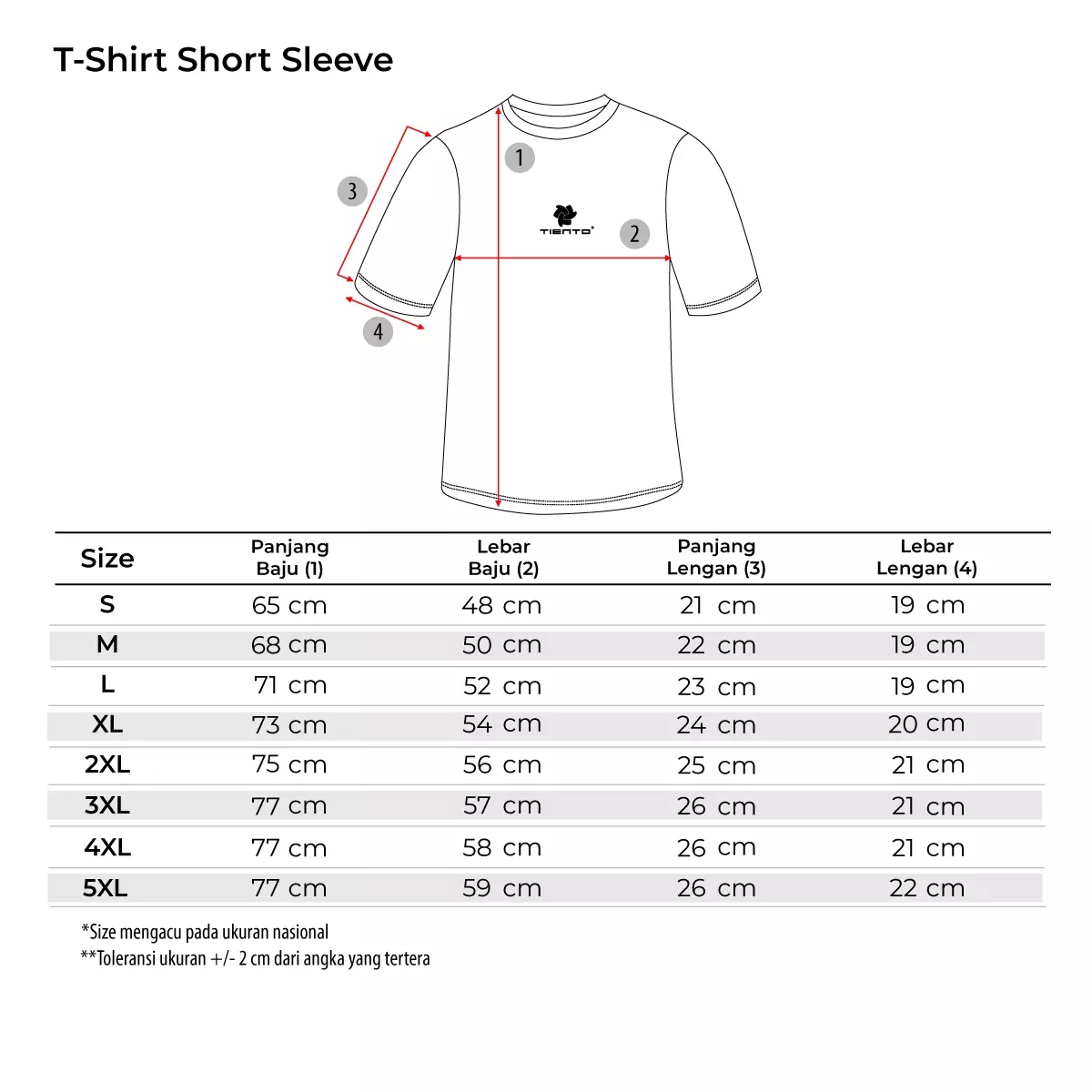 Tiento Tshirt Pro Basic Grey Kaos Olahraga Lengen Pendek Abu-Abu