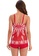 Its Me red (2PCS) Conservative Print Split Tankini Swimsuit 3B86FUSED6E043GS_3