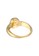 KUZZOI gold Perhiasan Pria Perak Asli - Silver Cincin Moonstone Gold-Plated EA40DAC1C772B9GS_3