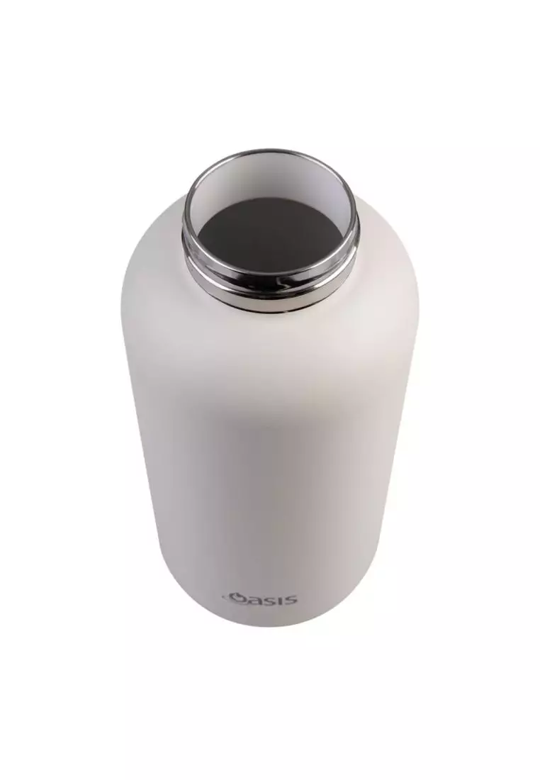 Oasis Stainless Steel Insulated Ceramic Moda Bottle 1.5L - Alabaster