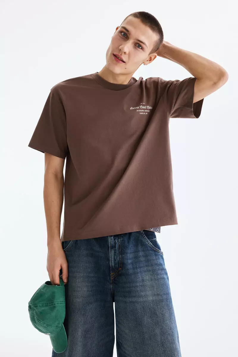 Loose Fit Printed T-shirt