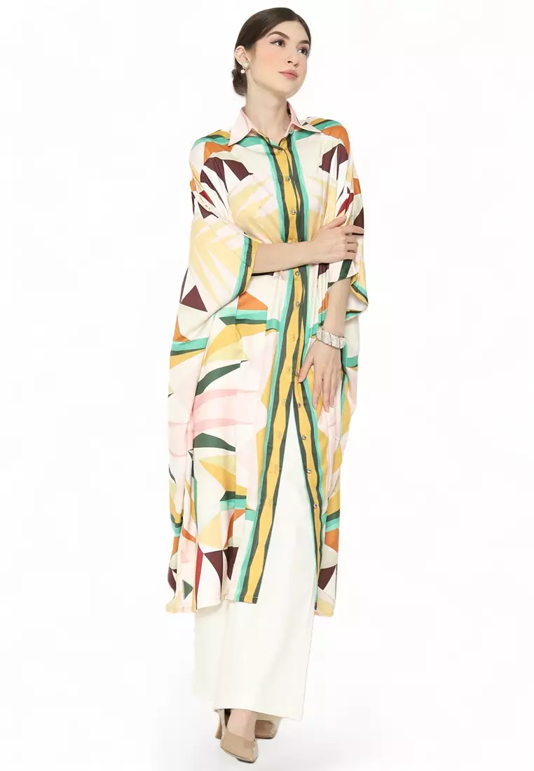 Kanzi Collared Kaftan