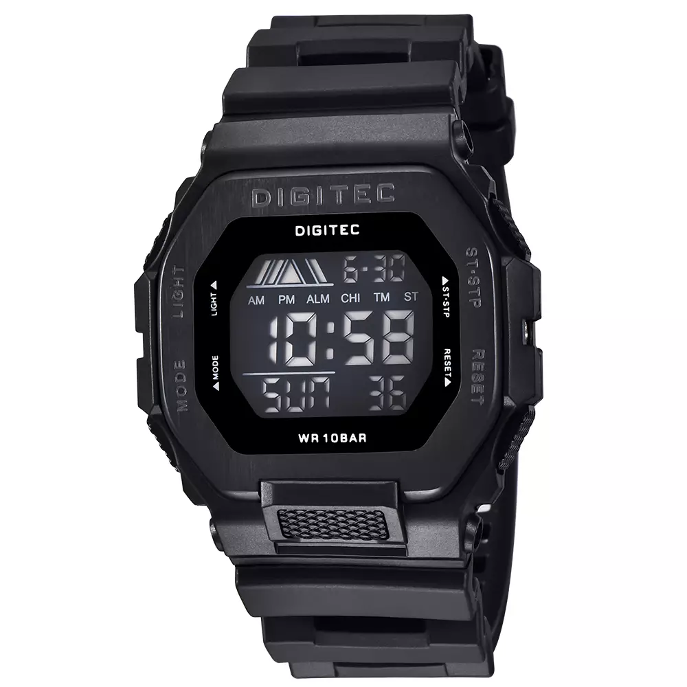 DIGITEC Jam Tangan Pria DG-5050T-BK4B Water Resist