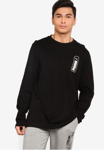 Jual Puma Puma Sportstyle Core Nu Tility Long Sleeve Tee Original Zalora Indonesia