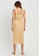 The Fated brown Kleo Midi Dress 7DEDFAAAE43226GS_2