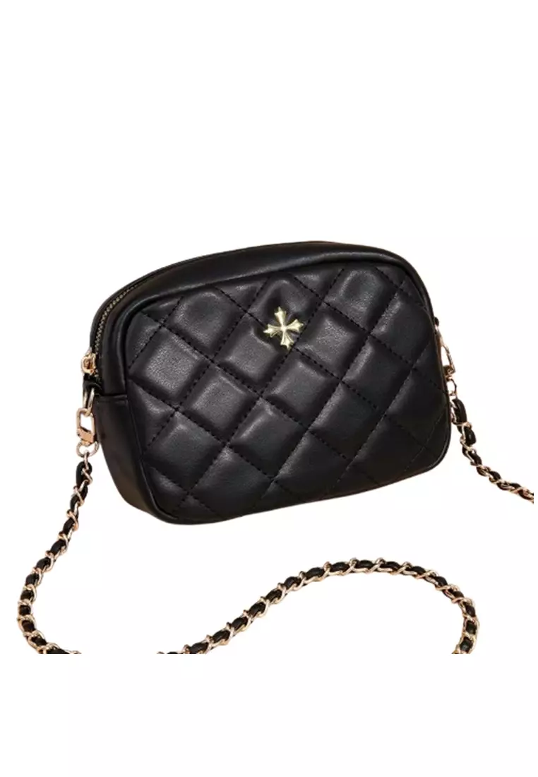 Tas Selempang Wanita Sling Bag Shoulder Bag Bahan Kulit PU Leather Premium BAEOS