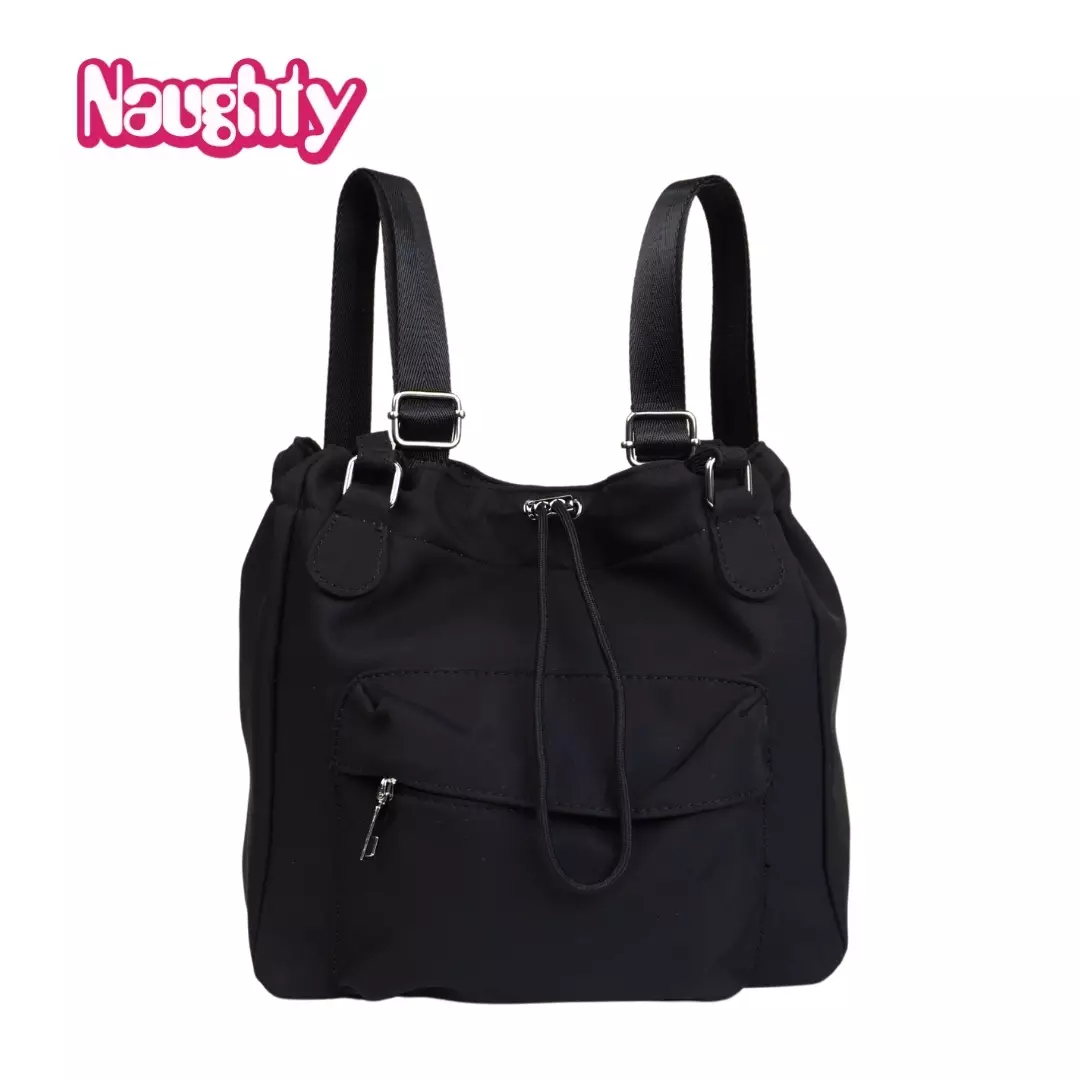 Tas Tote Shoulder Bag Wanita Backpack Jasmine Multifungsi G347 2412001 Naughty Acccessories