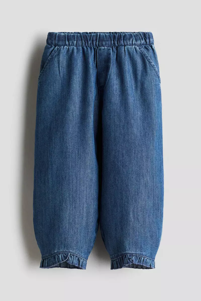 Frill-trimmed joggers