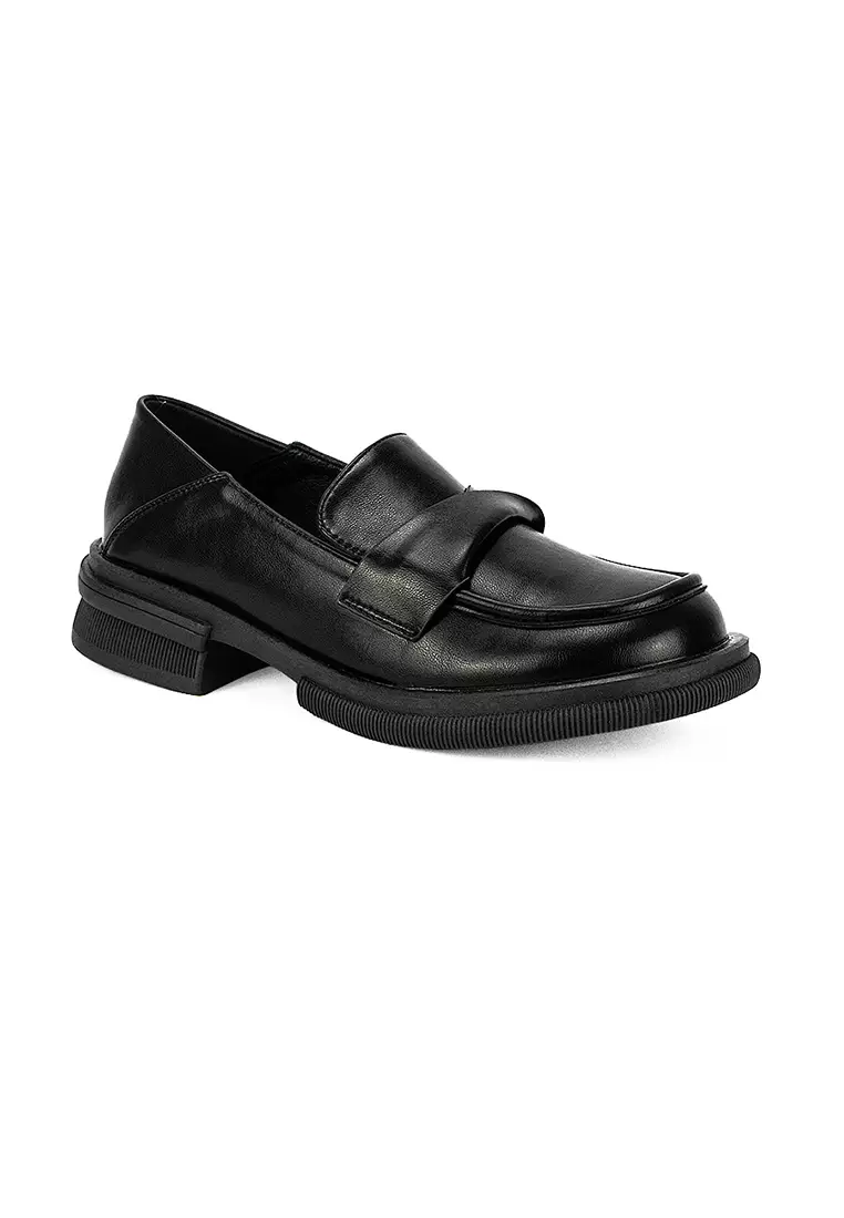 Discount on Mario D' boro Runway  shoes - SKU: Women's Korean Flats Shoes LW 23749 Black C31