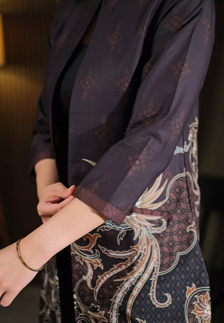 Hadinata Batik Wanita Outer Furing Superfine Garlina Gaundra