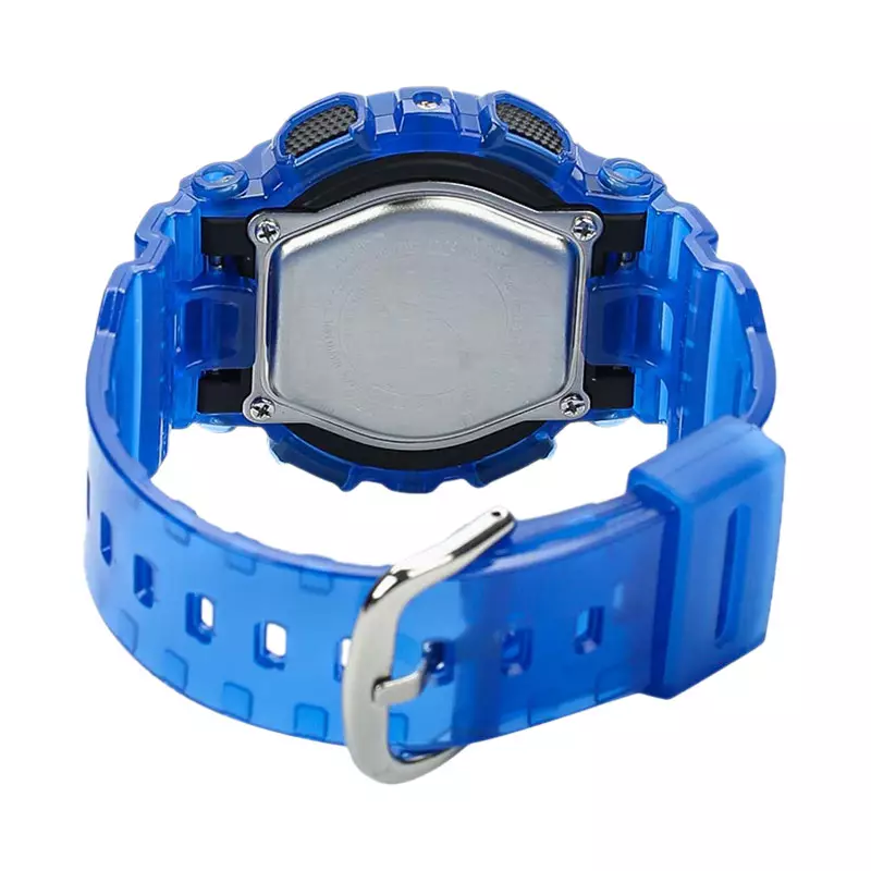 Jam Tangan Wanita Casio Baby-G BA-110CR-2ADR Aqua Planet Digital Analog Dial Blue Resin Band