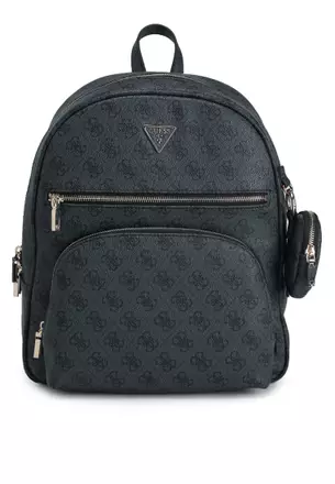 guess mini backpack price philippines Leather Backpack, multiple pockets and zipper by OAK & ELK TAN Soft leather backpack with front zipper and adjustable straps Guess | Bags | Guess