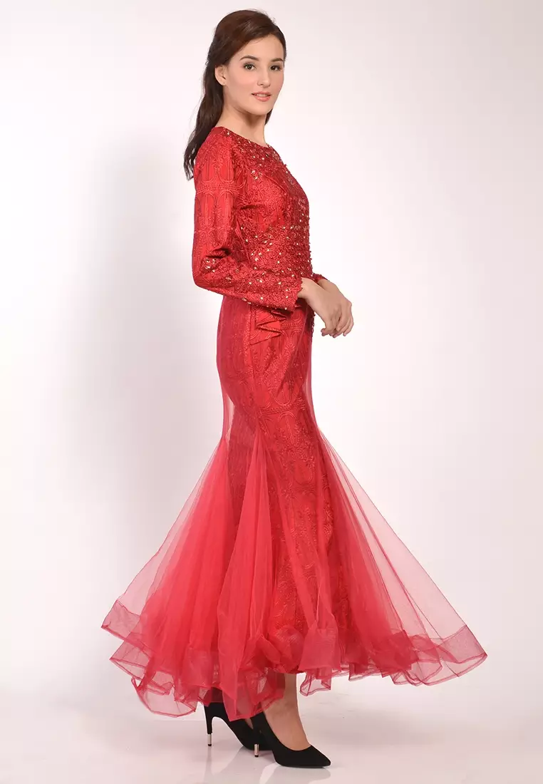 Bibiq Gamis Organza Tile