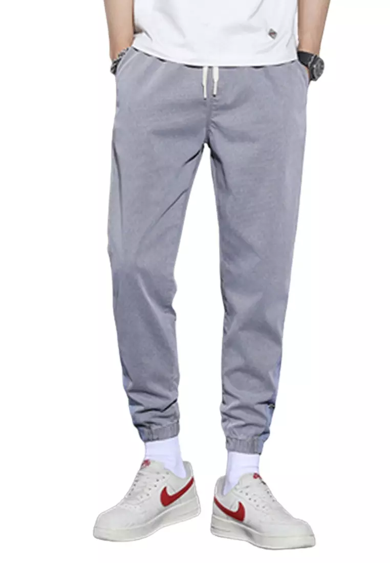 Stripe Casual Jogger Pants