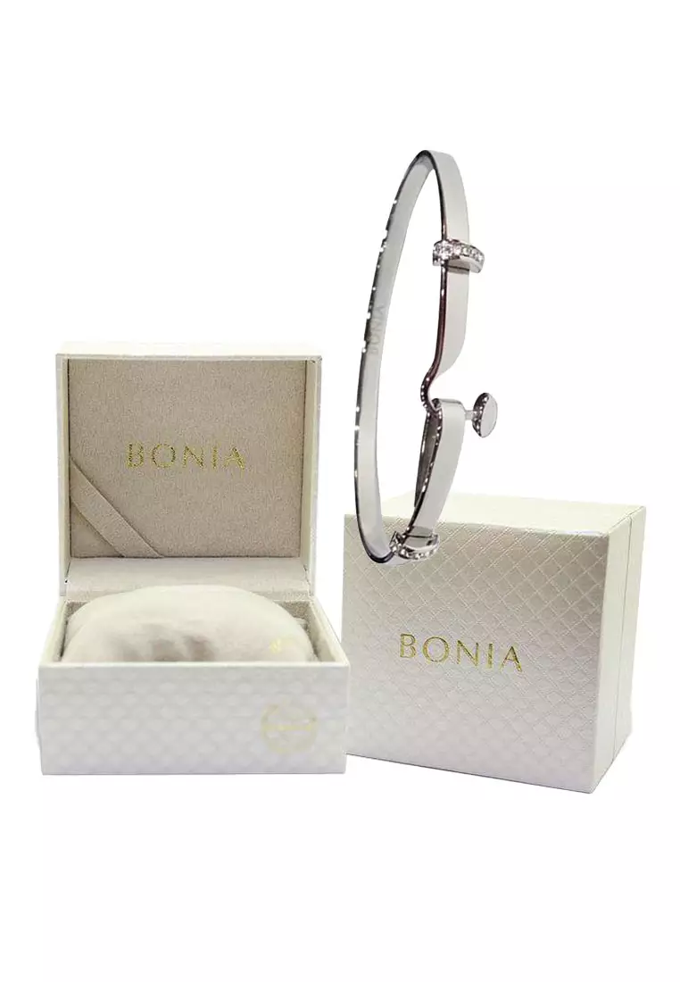 Bonia Jam Tangan Wanita - Silver Gold - Stainless Steel - BP10344-2115