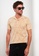 LC WAIKIKI beige Resort Collar Short Sleeve Patterned Combed Cotton Men's T-Shirt 42C2BAACCA2B29GS_3
