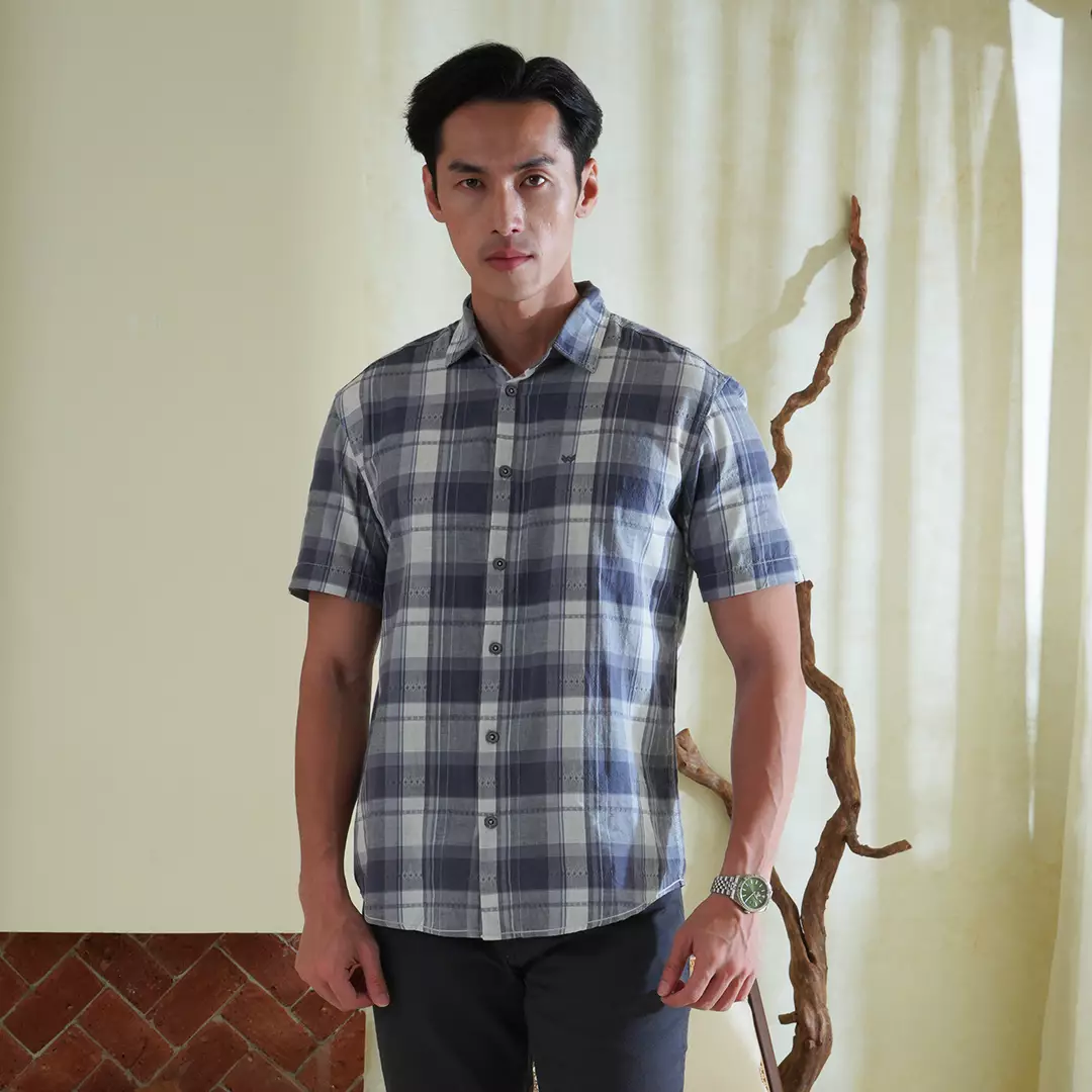 Watchout Pakaian Pria Milton Short Sleeve Shirt - WS514590123