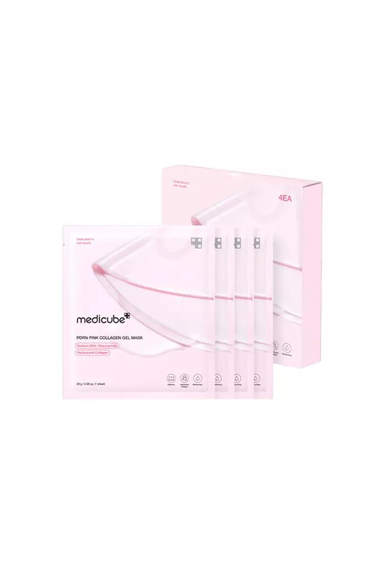 PDRN Pink Collagen Gel Mask Set 4ea