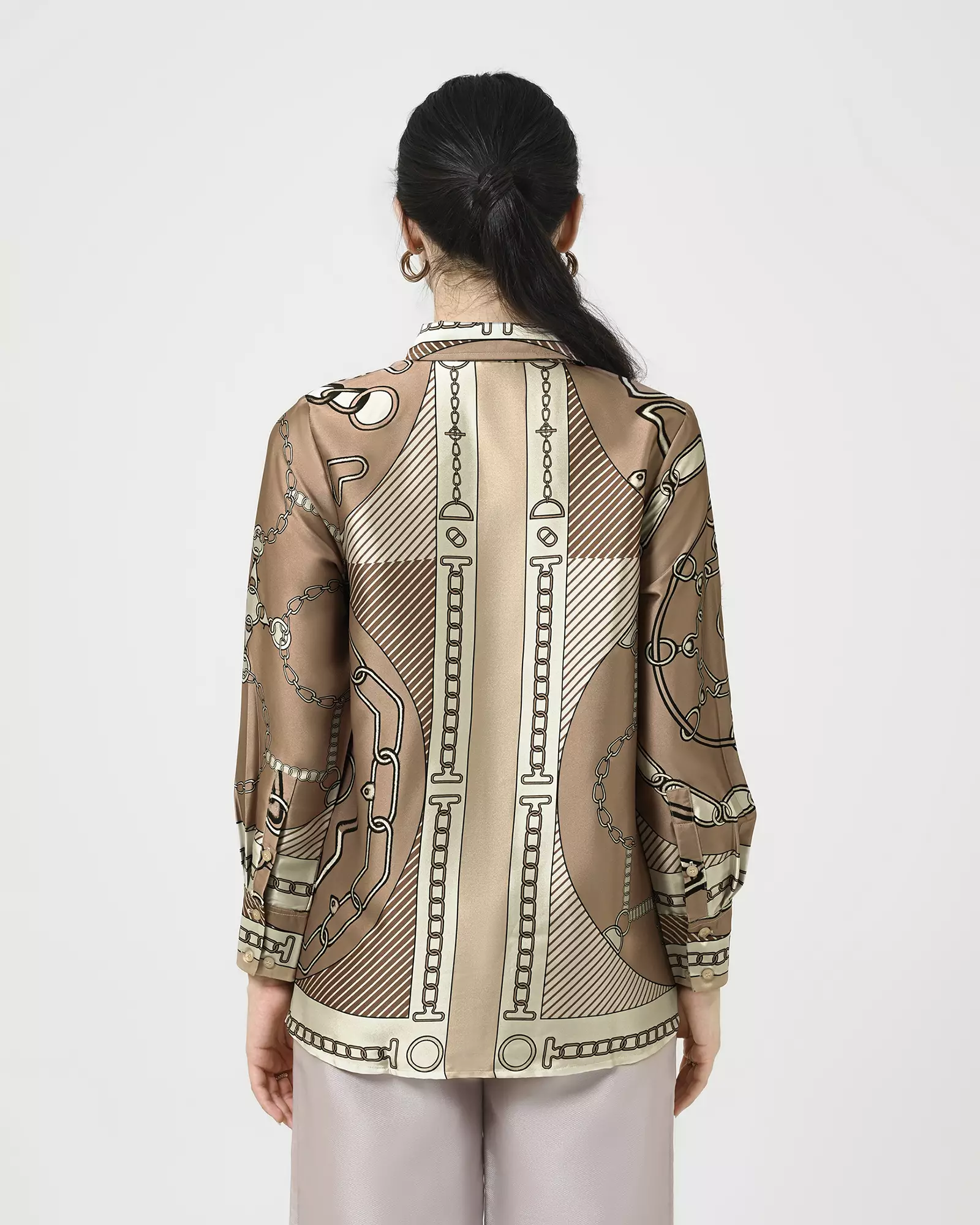Geulis.id CHANISA SHIRT - Khaki