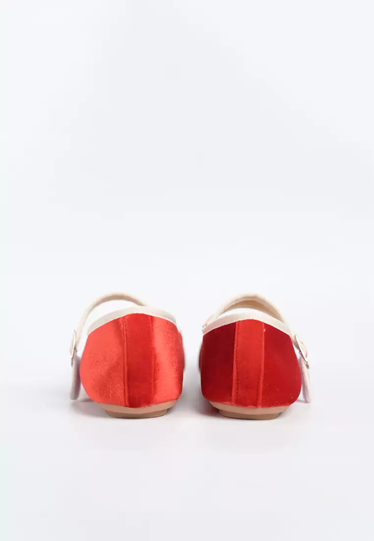 Nikki Ballerina Suede Flats