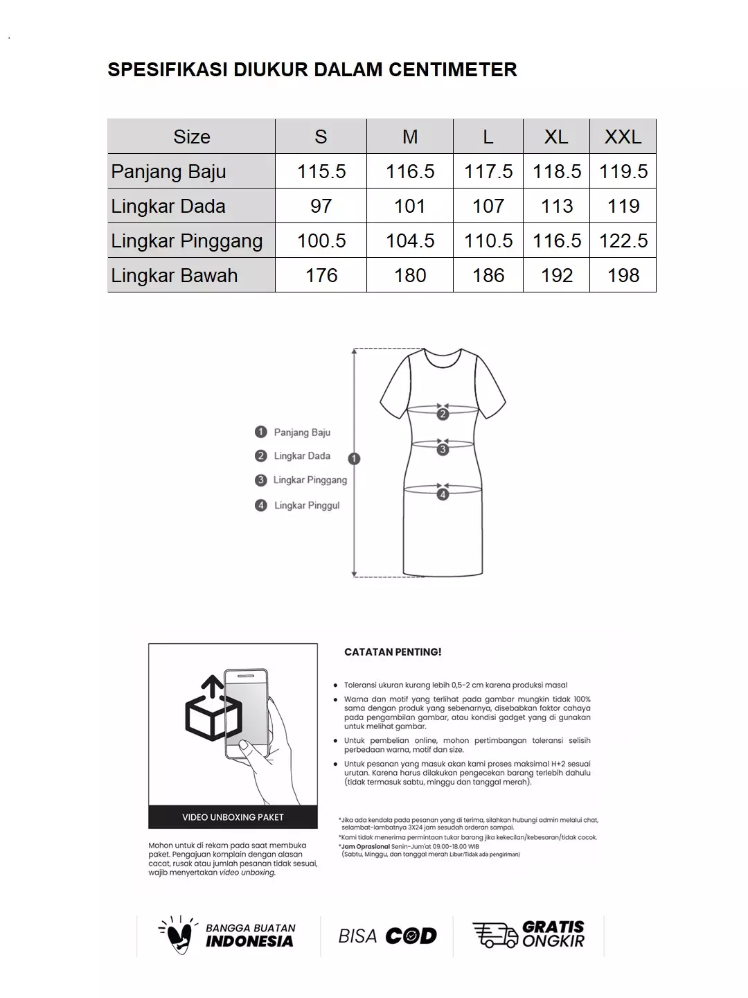 MINIMAL - Rhythm - Gaun Lengan Balon Motif Bunga  - Off White Warna Offwhite