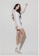 Crystal Korea Fashion white South Korea's new white light and thin see-through party date dress D80D8AA4E4D896GS_4