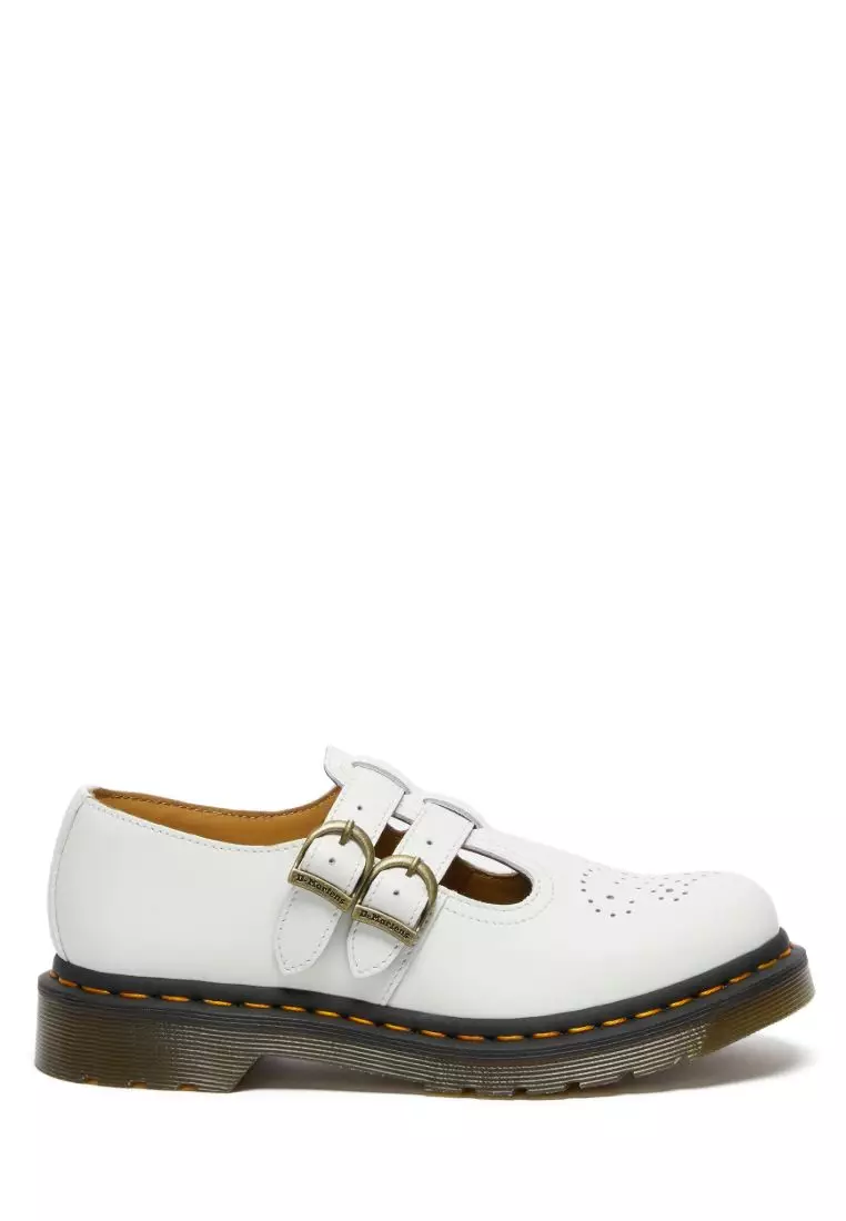 White smooth doc deals martens