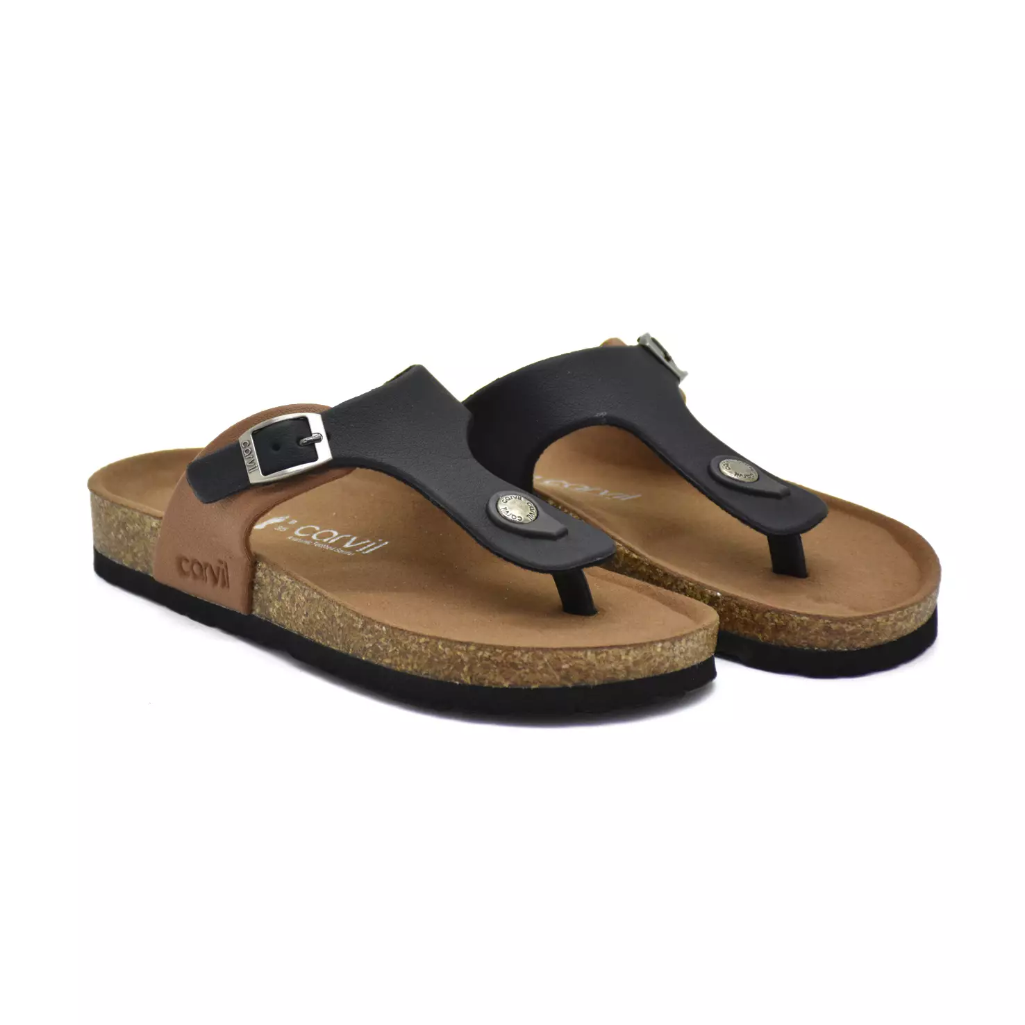 Carvil Sandal Anak Berlin-01 TP Black/Stone