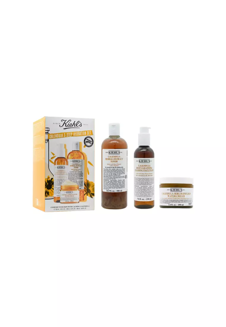 Kiehl's Kiehl's Calendula 3-Step Hydration Set (3pcs) 3piece 2026
