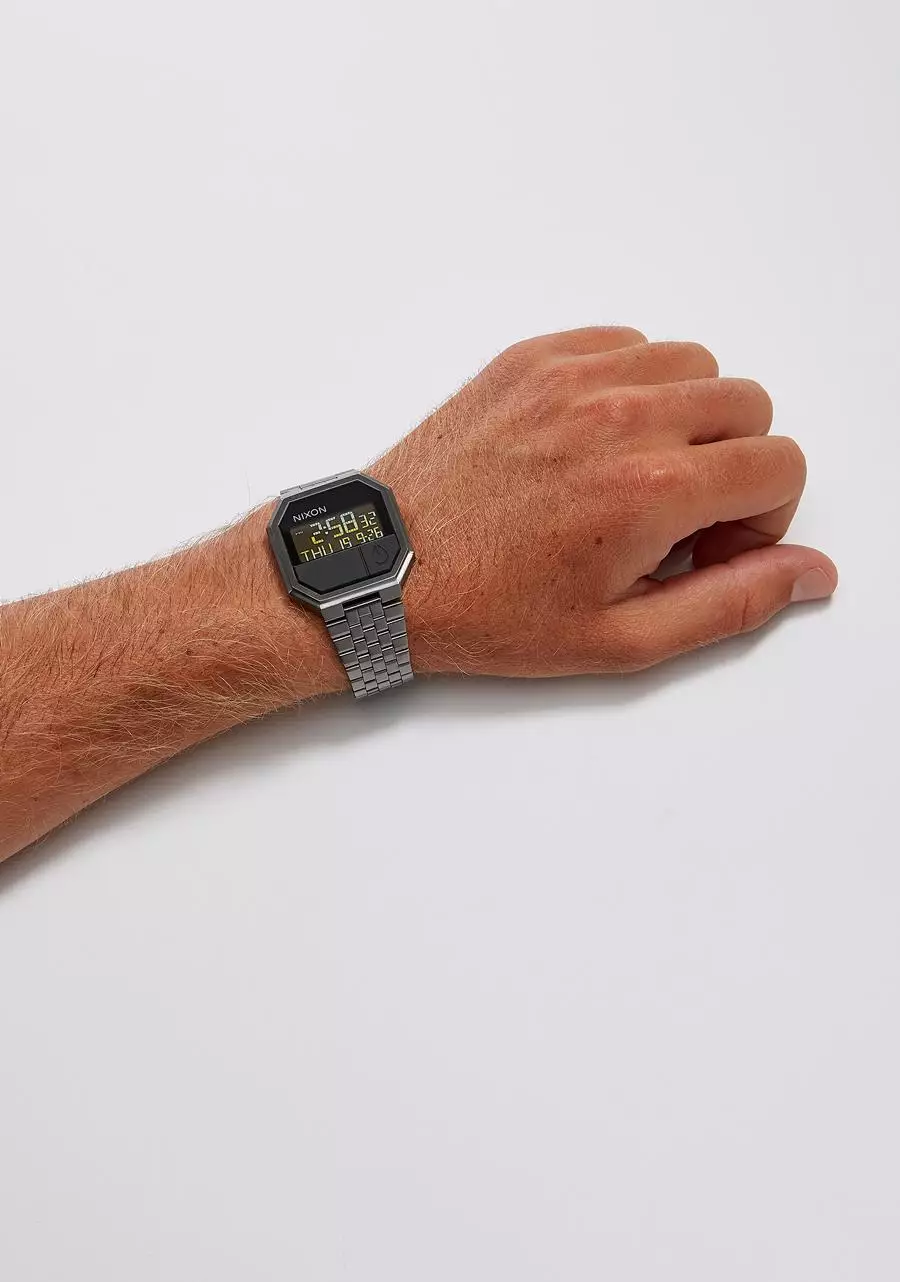 NIXON RE-RUN GUNMETAL