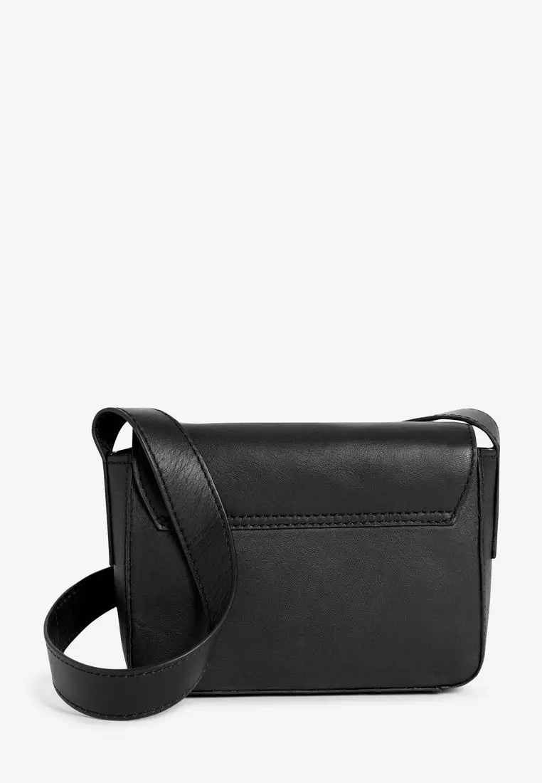 Buy NEXT Small Leather Lock Cross Body Bag Online ZALORA Malaysia