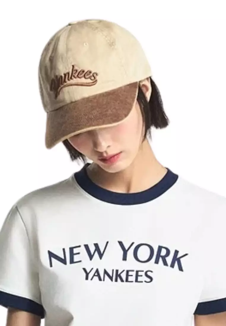キャップ MLB Korea Varsity Vintage Cursive Color Block Unstructured B Jual MLB Korea Varsity Vintage Cursive Color Block