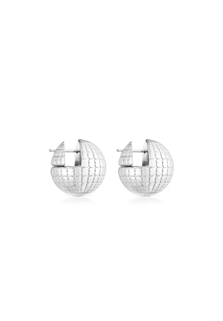 Tous TOUS St. Tropez Disco Bear Ball Silver Earrings 2023 | Buy Tous Online  | ZALORA Hong Kong