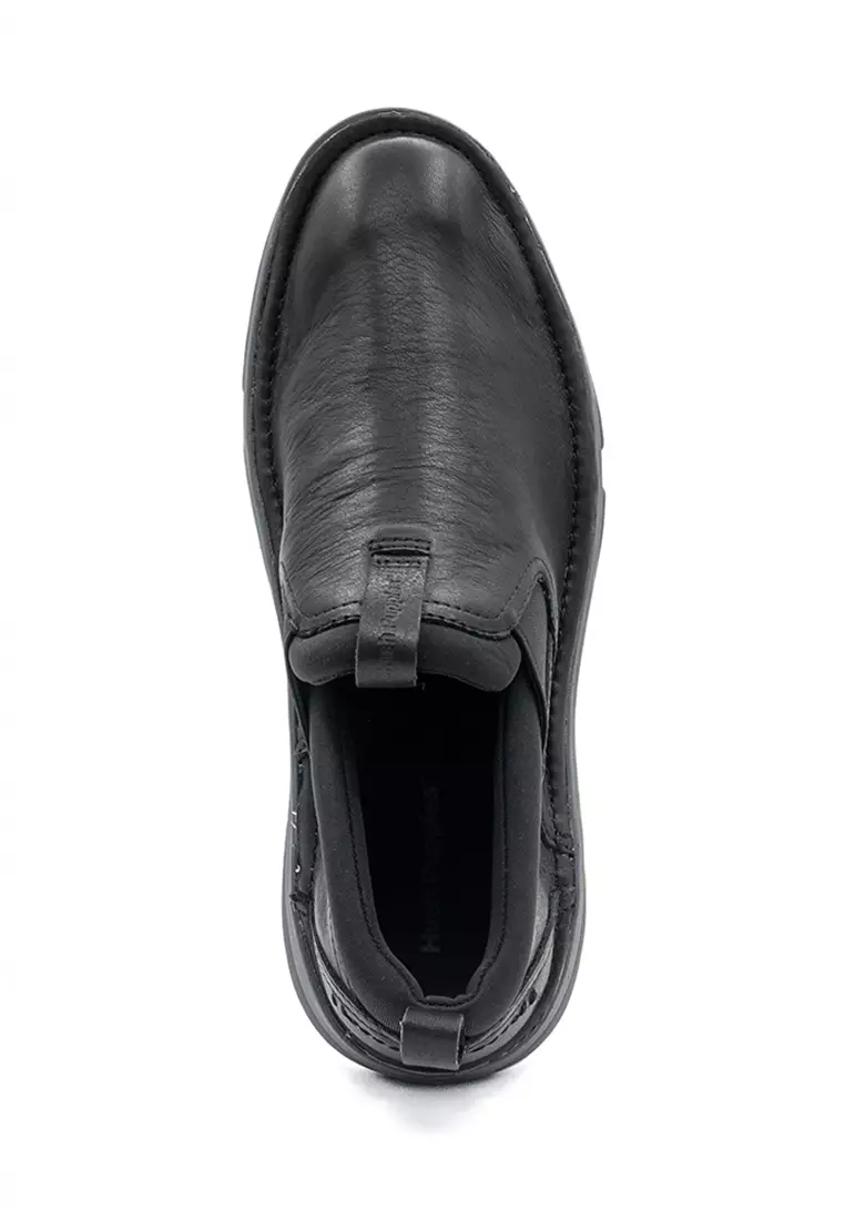 Hush Puppies Men's Shoes Baylor Slip On In Black