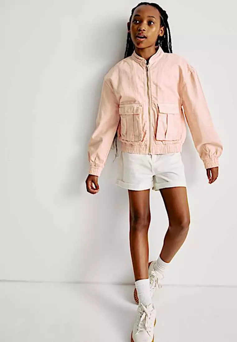 Denim Bomber Jacket